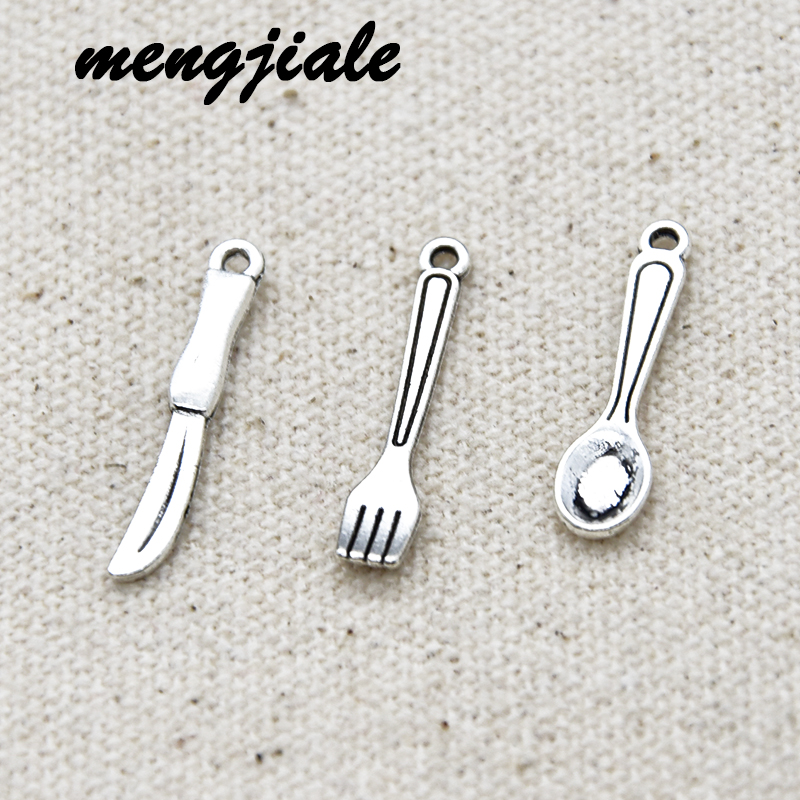 30pcs Antique Silver Cutlery C - Vintage Collectible Spoons reseña y precio
