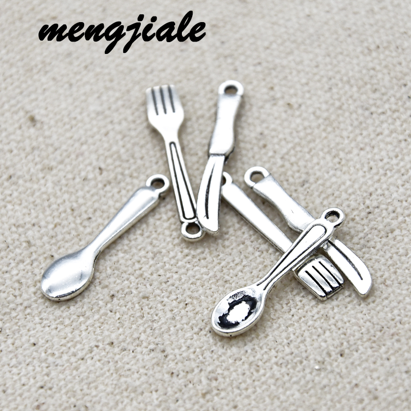 30pcs Antique Silver Cutlery C - Vintage Collectible Spoons reseña y precio