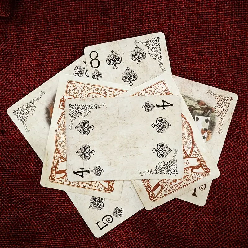 1Set/2Set Alice Vintage Paper  - Vintage Collectible Playing Cards reseña y precio