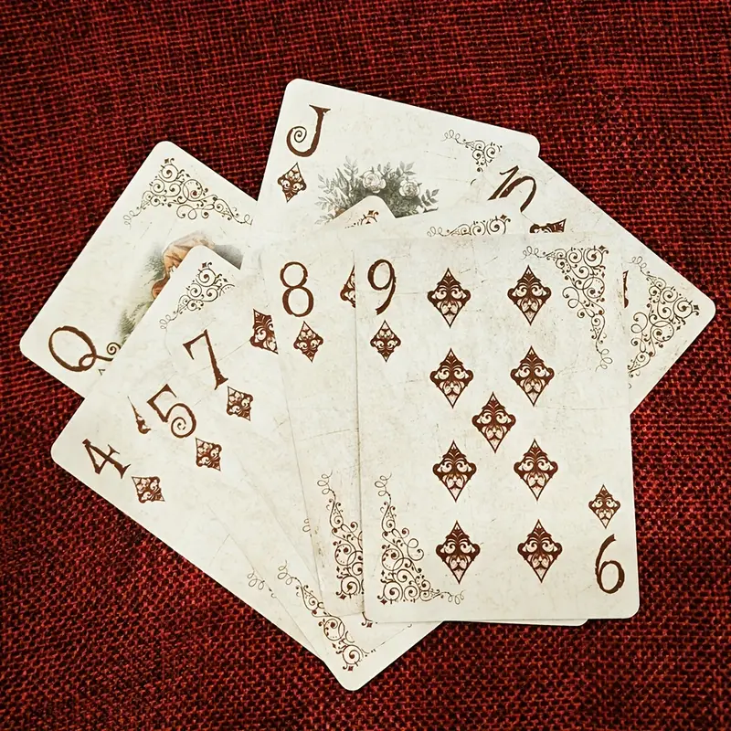 1Set/2Set Alice Vintage Paper  - Vintage Collectible Playing Cards reseña y precio