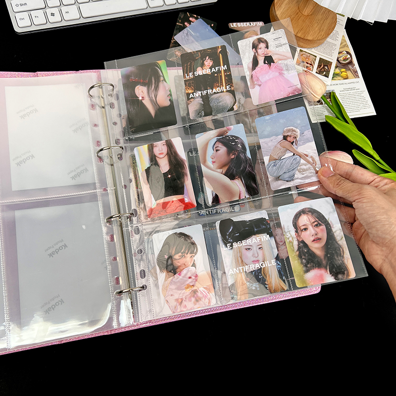 10Pcs A4 Double Sided Photo Sl - Polaroid Photo Album reseña y precio
