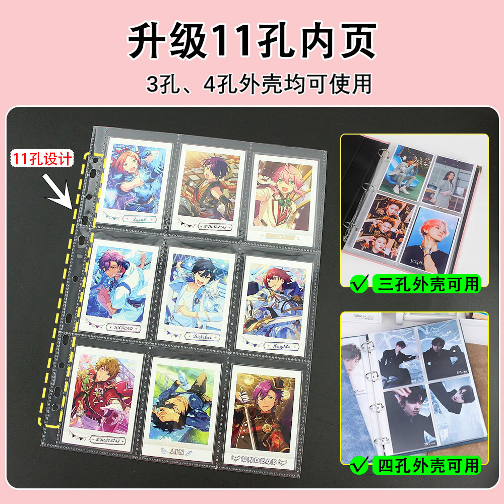 10Pcs A4 Double Sided Photo Sl - Polaroid Photo Album reseña y precio