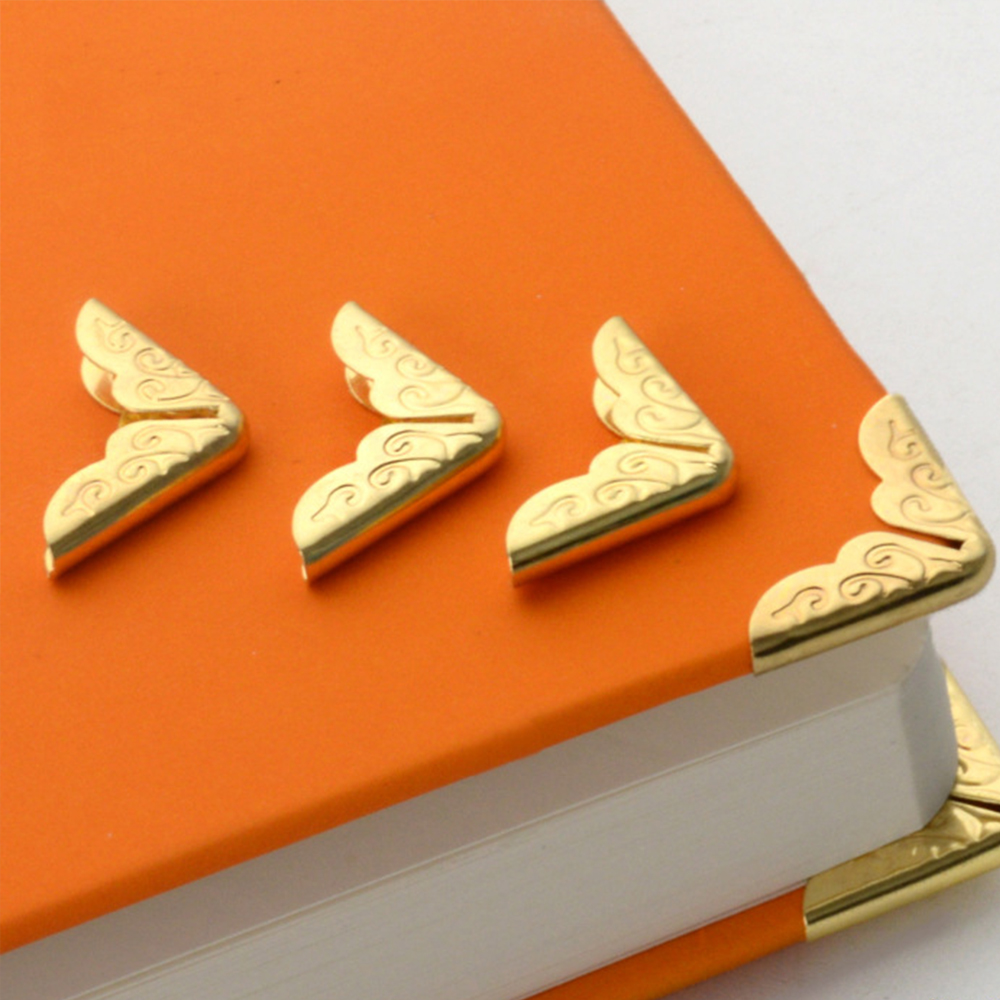 50Pcs Metal Book Corner Protec - Vintage Collectible Books reseña y precio
