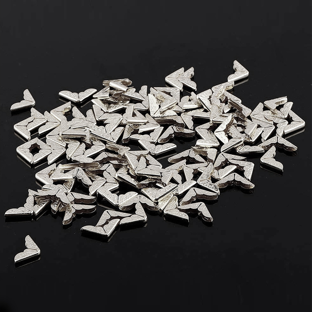 50Pcs Metal Book Corner Protec - Vintage Collectible Books reseña y precio