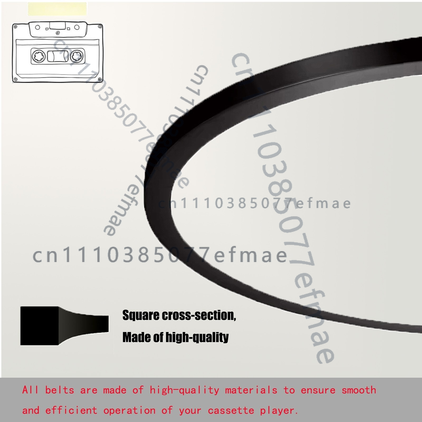 Belt for Sony WM-F2 WM F2 Walk - Cassette Walkman Belt reseña y precio