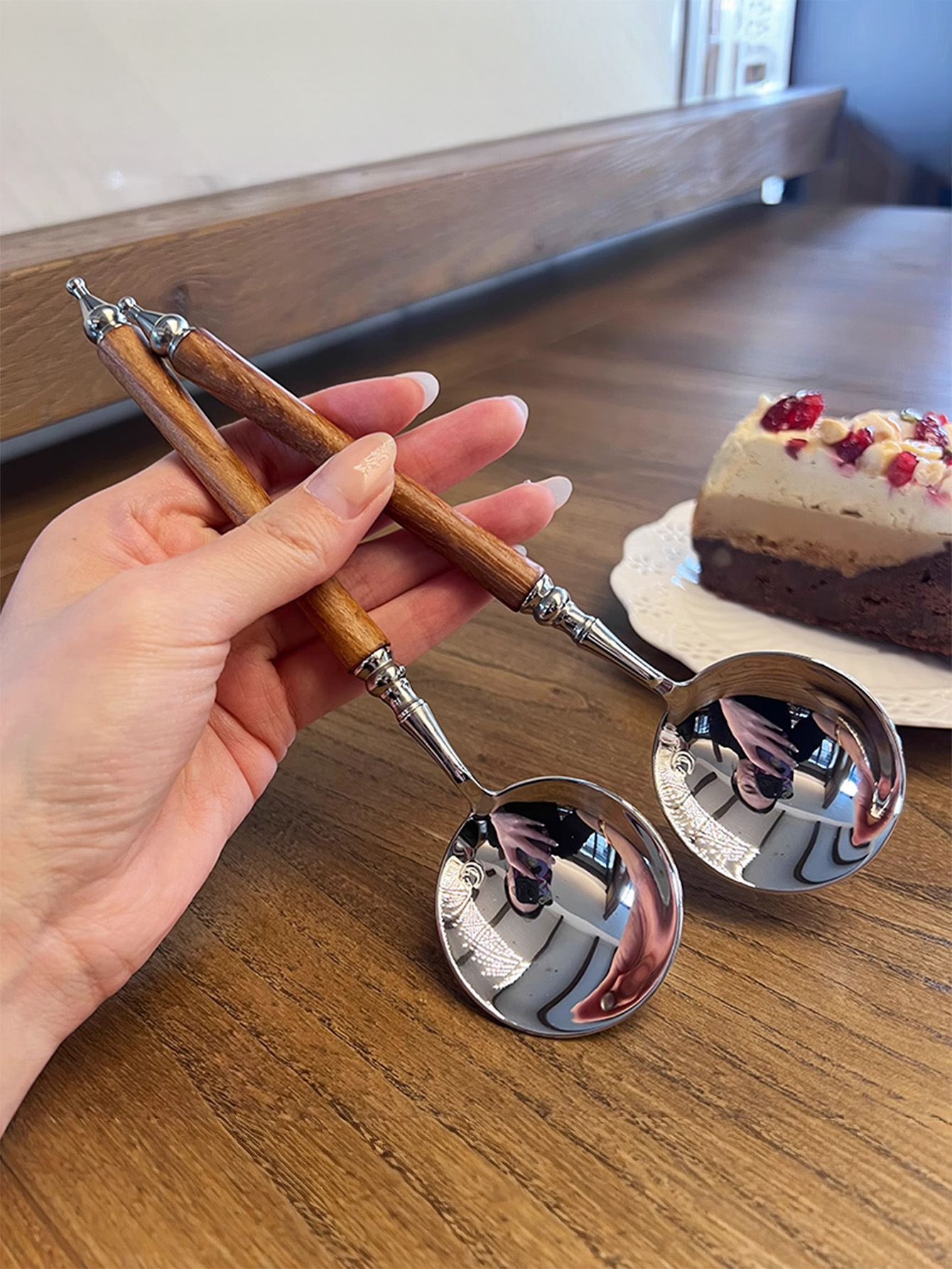 Stainless steel spoons,  vinta - Vintage Collectible Spoons reseña y precio