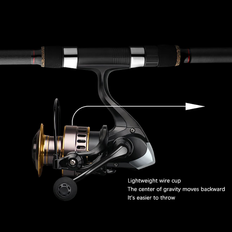 All-metal Fishing Reel Spinnin - Developing Tank Reel reseña y precio