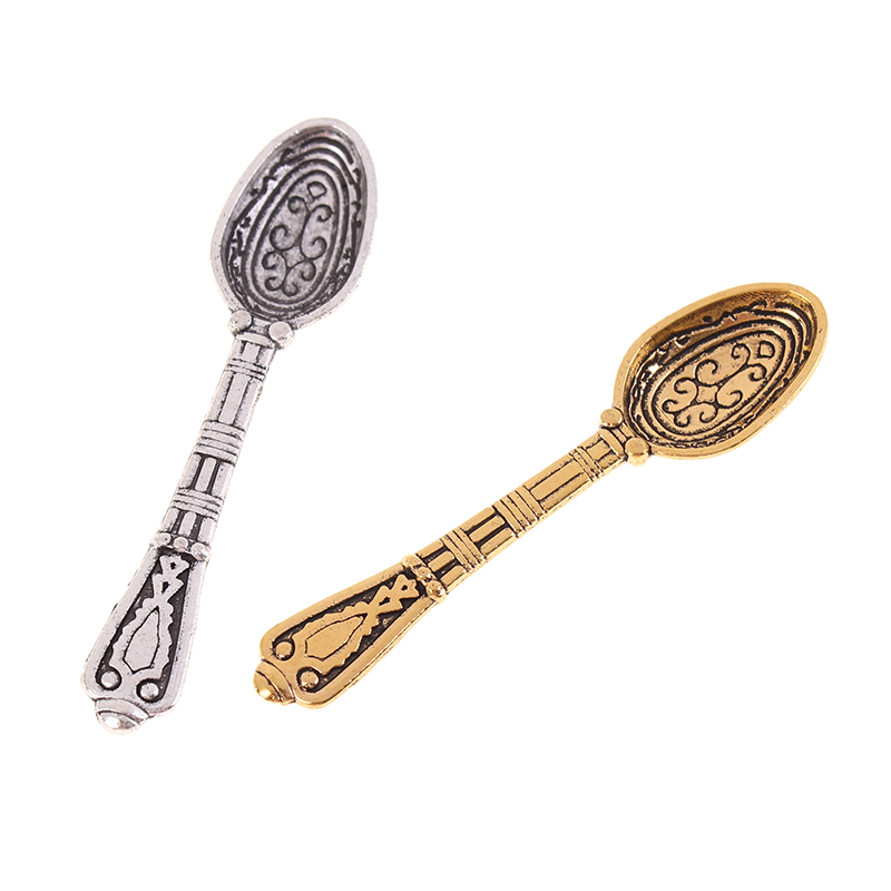 10Pcs/Set 1:12 Dollhouse Minia - Vintage Collectible Spoons reseña y precio