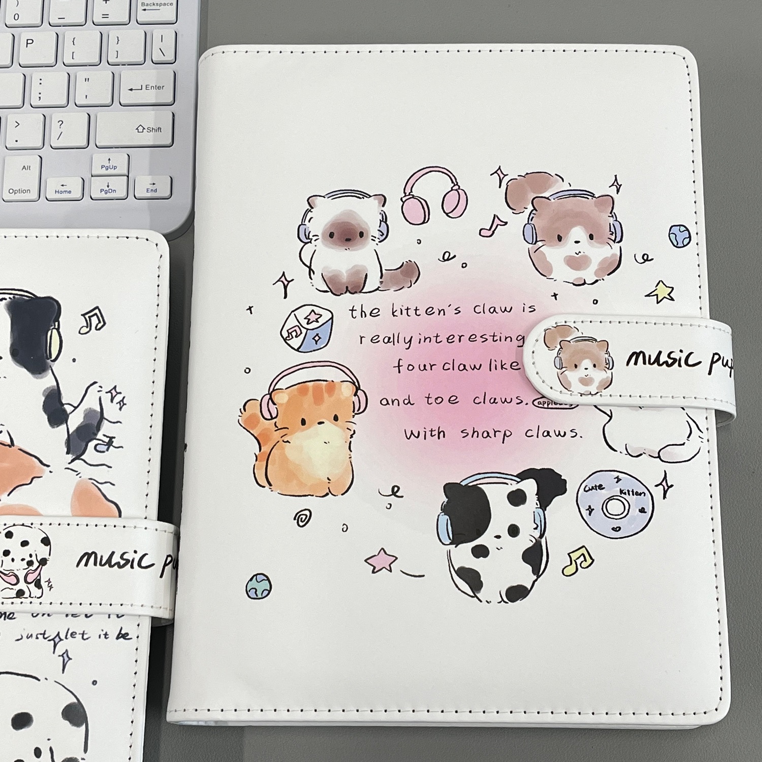 Cute Music Cat A5 Photo Album, - Polaroid Photo Album reseña y precio