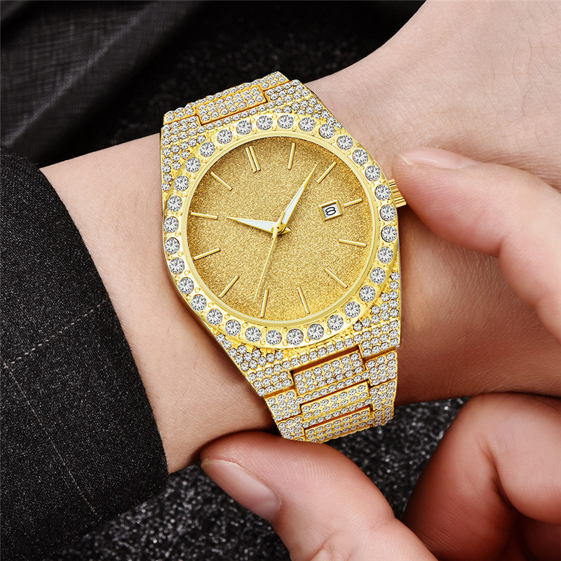 Men Big Brand Watches Hip Hop  - Vintage Collectible Watches reseña y precio