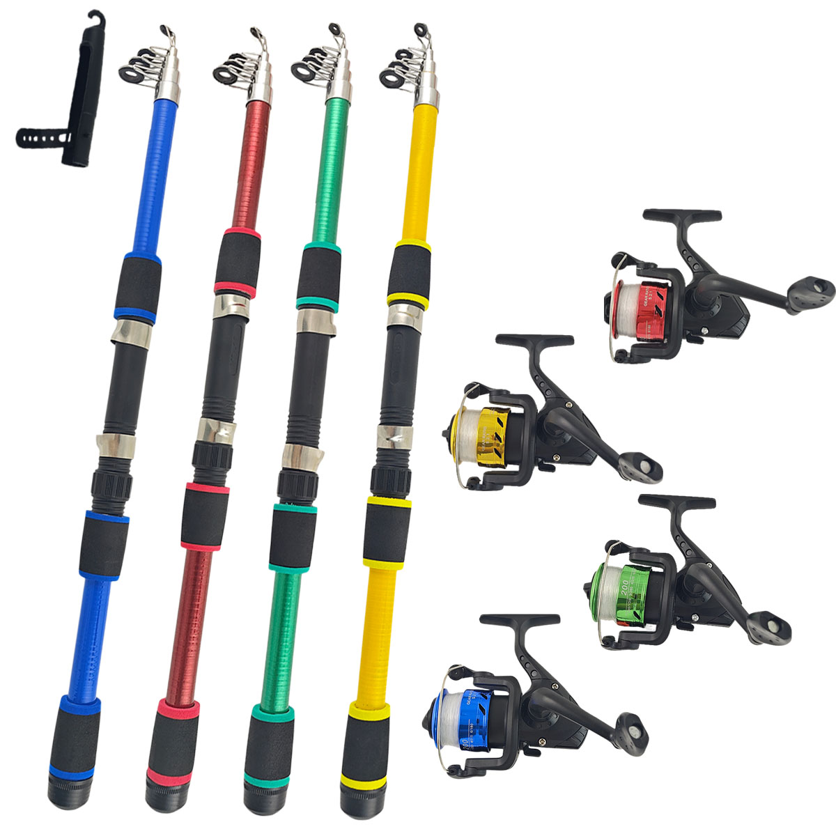 Fishing Rod And Reel Bait Full - Developing Tank Reel reseña y precio