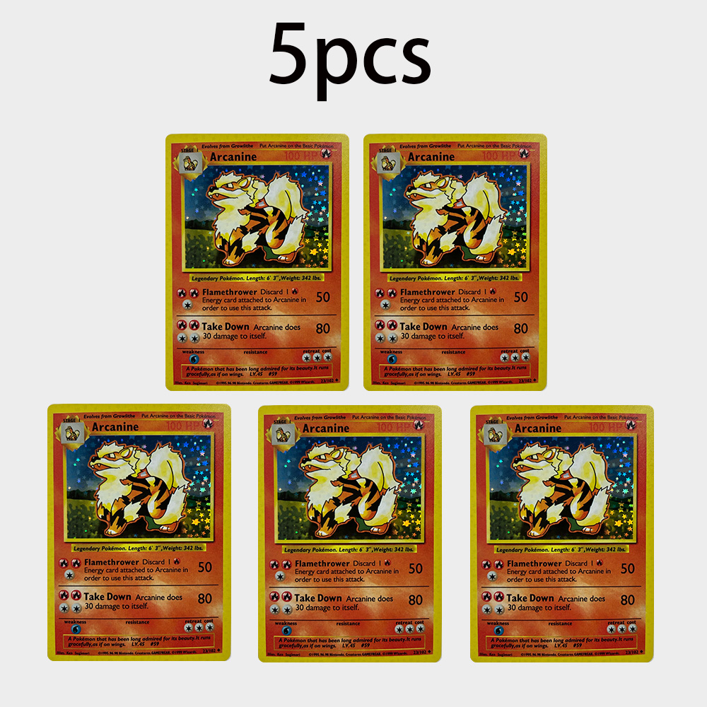DIY Arcanine PTCG TCG Cards Vi - Vintage Pokemon Collectible reseña y precio