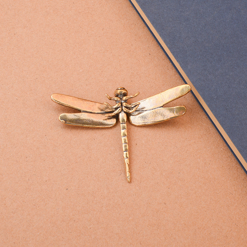 New【Vintage Brass Dragonfly Or - Vintage Collectible And Vintage Dolls reseña y precio