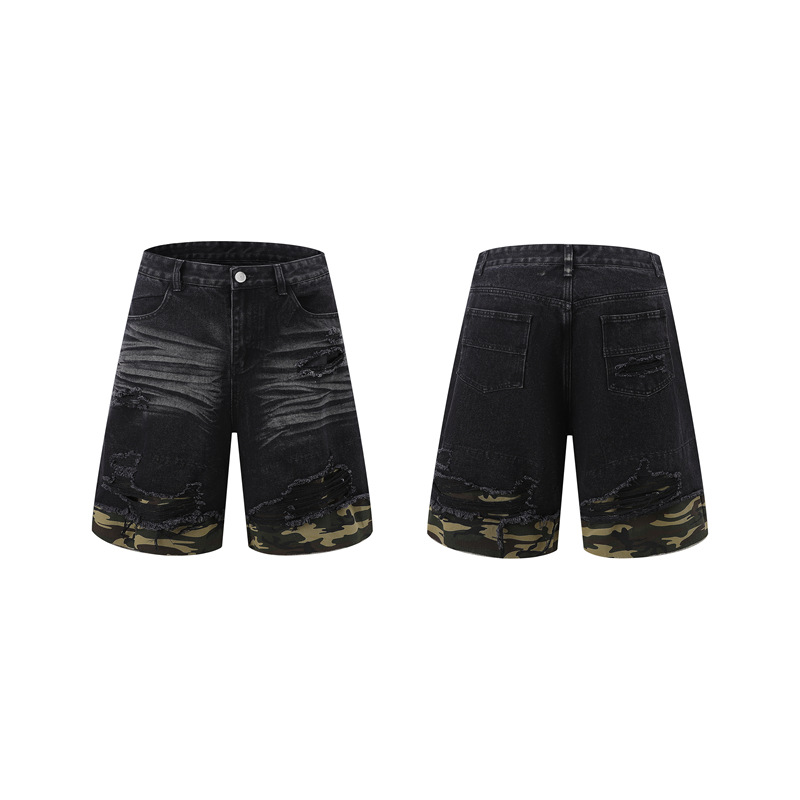 Men's Distressed Ripped Denim  - Vintage Zipper reseña y precio