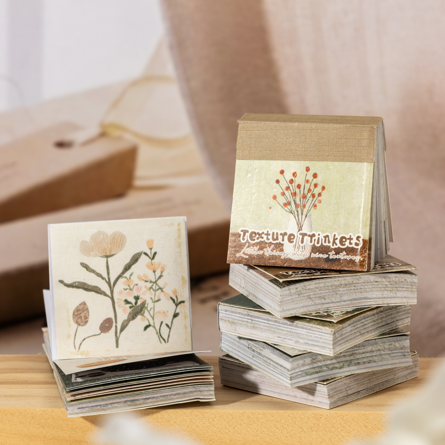 Textured Trinkets Series Vinta - Vintage Collectible Books reseña y precio