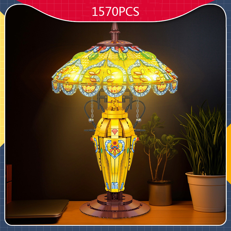 Idea Moc Building Block Constr - Collectible Vintage Lamps reseña y precio