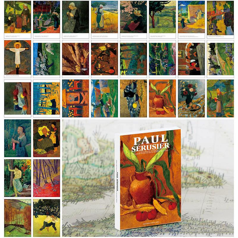30Pcs Paul Serusier Painting P - Collectible Vintage Greeting Cards reseña y precio
