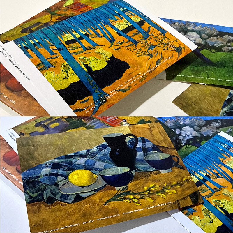 30Pcs Paul Serusier Painting P - Collectible Vintage Greeting Cards reseña y precio