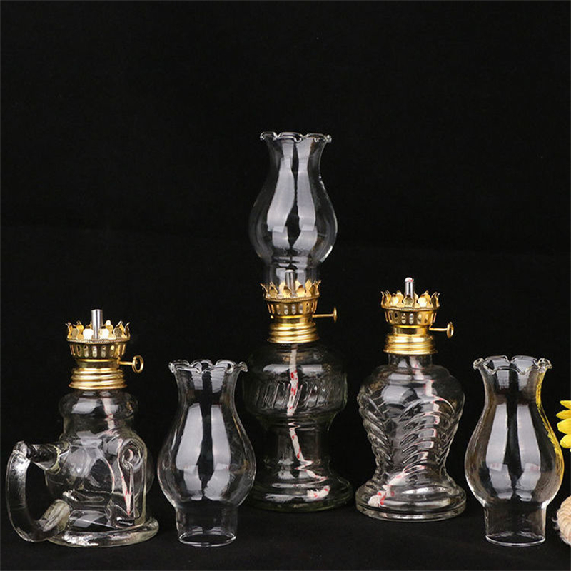Glass Oil Lamp Classic Retro V - Collectible Vintage Lamps reseña y precio