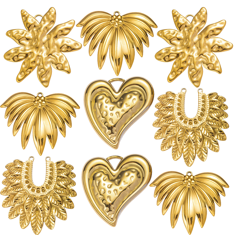 2pcs Gold Stainless Steel Hear - Vintage Collector reseña y precio