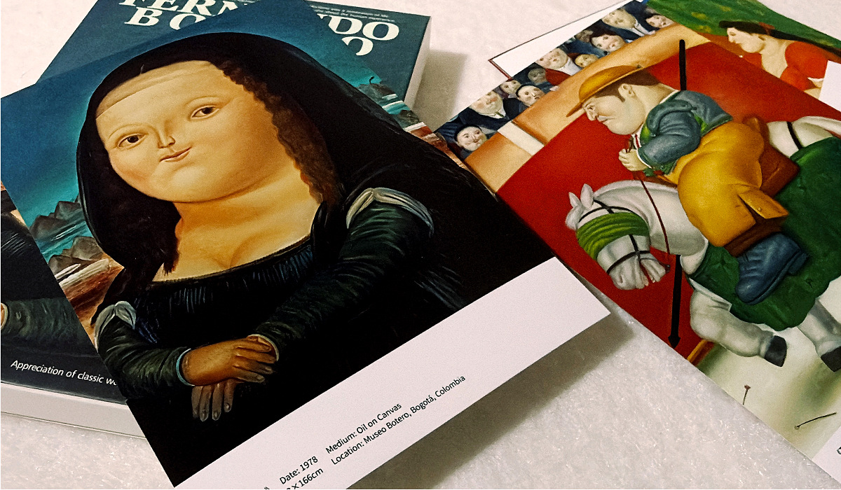 30Pcs Fernando Botero Artwork  - Collectible Vintage Greeting Cards reseña y precio