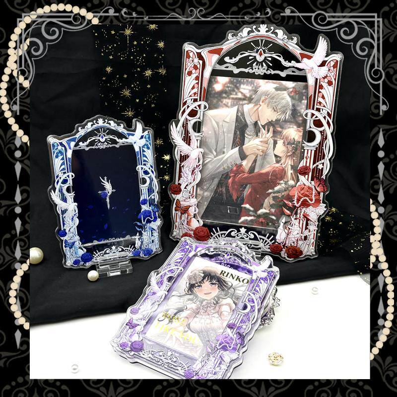 Royal Blue Rose Dove Acrylic C - Collectible Vintage Photos reseña y precio