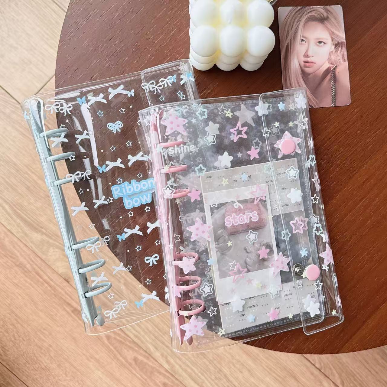 A6 Polka Dot Star Bow Photo Al - Polaroid Photo Album reseña y precio