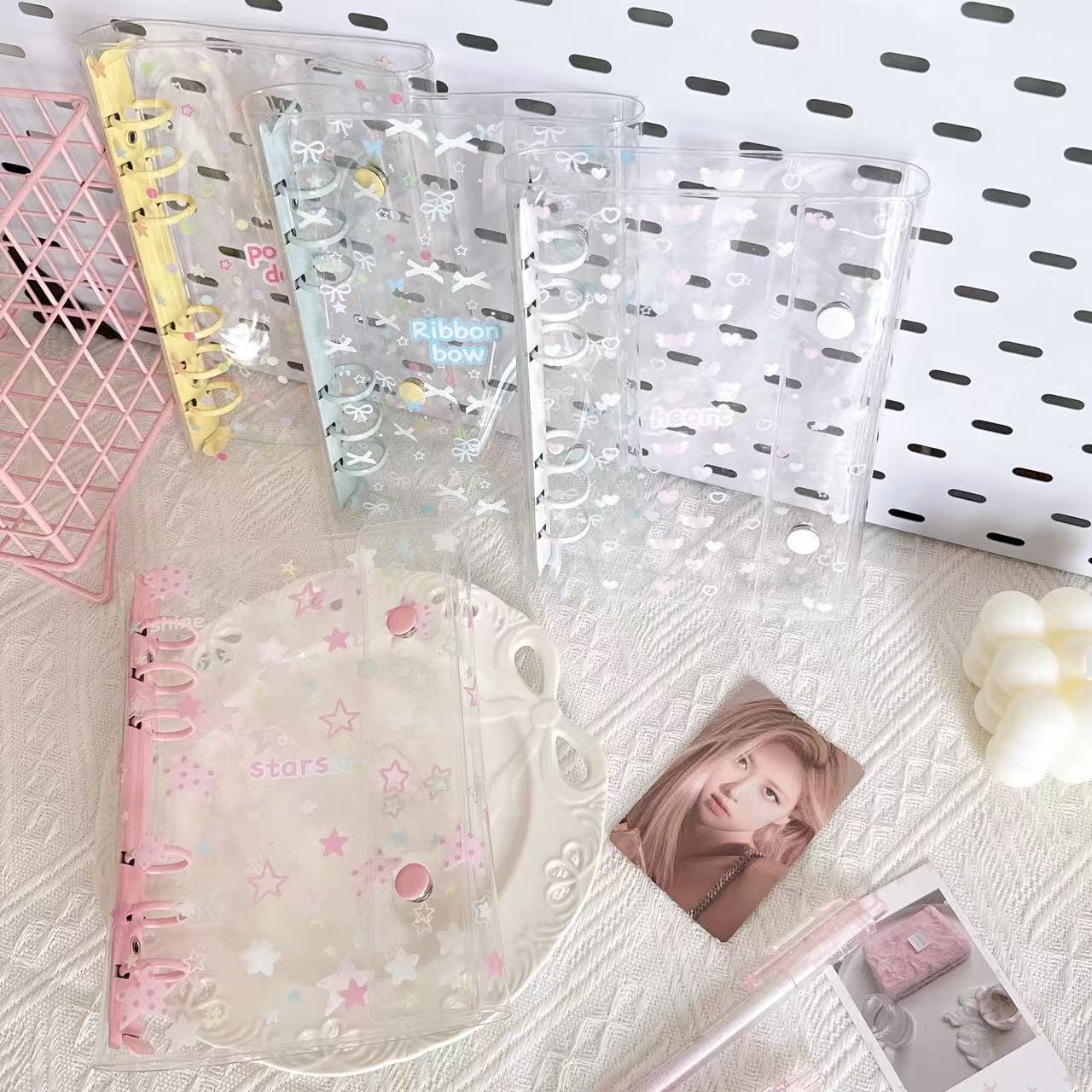 A6 Polka Dot Star Bow Photo Al - Polaroid Photo Album reseña y precio