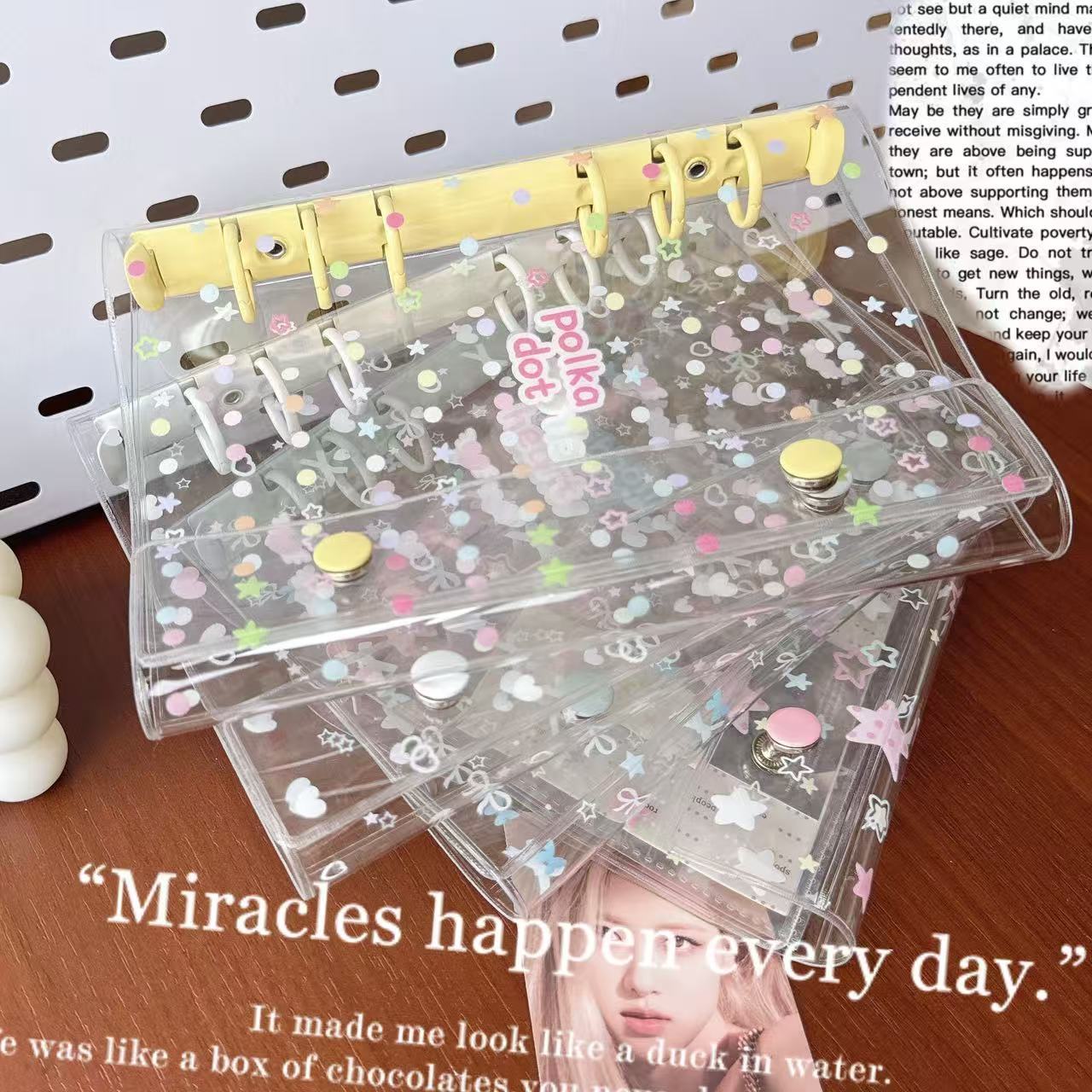 A6 Polka Dot Star Bow Photo Al - Polaroid Photo Album reseña y precio
