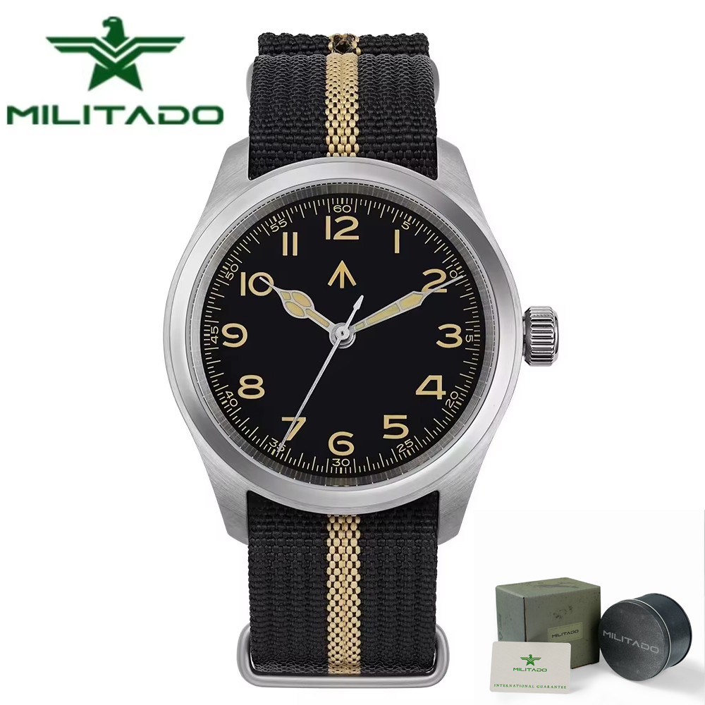 Militado ML08 Watch 38mm Men V - Vintage Collectible Watches reseña y precio