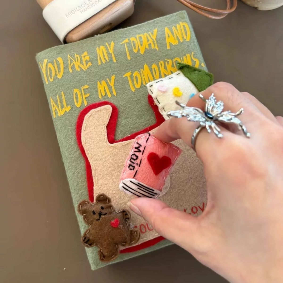 Cute Shopping Bear Non-woven C - Polaroid Photo Album reseña y precio