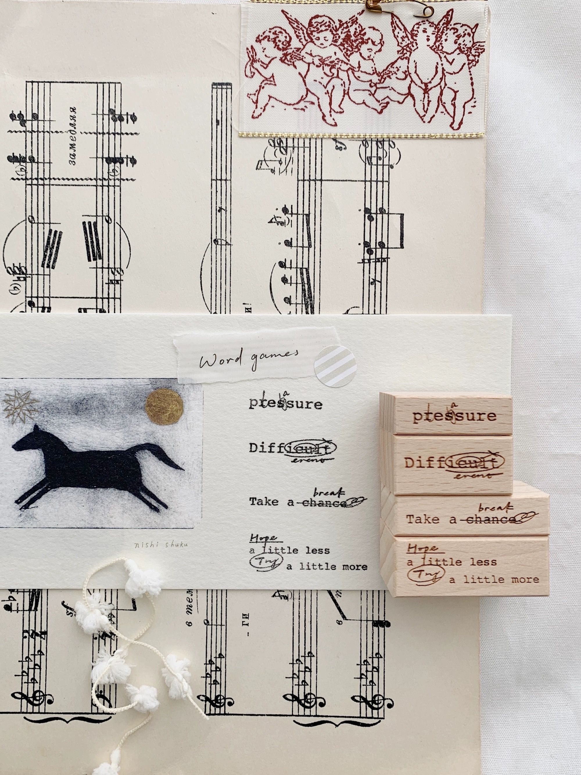Vintage Memorandum English Wor - Vintage Collectible Playing Cards reseña y precio