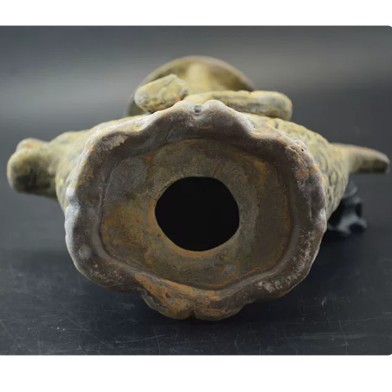 Vintage Yue Kiln Qilin Oil Lam - Collectible Vintage Lamps reseña y precio