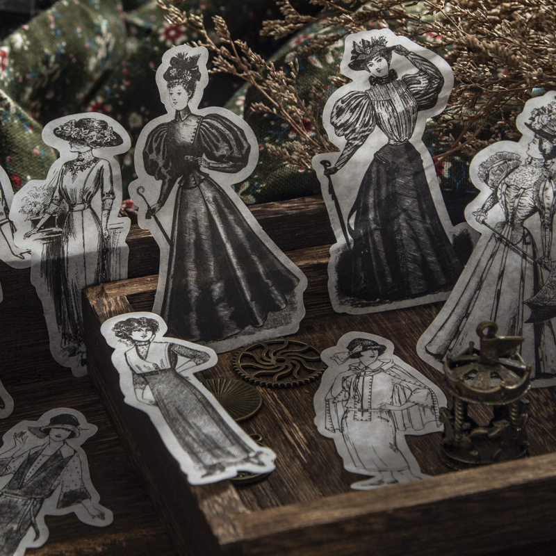 1pack/100pcs Vintage Black Whi - Vintage Things Collection reseña y precio