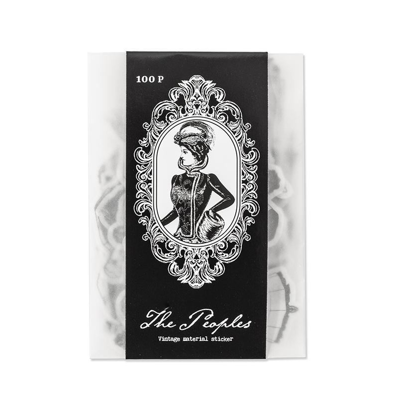 1pack/100pcs Vintage Black Whi - Vintage Things Collection reseña y precio