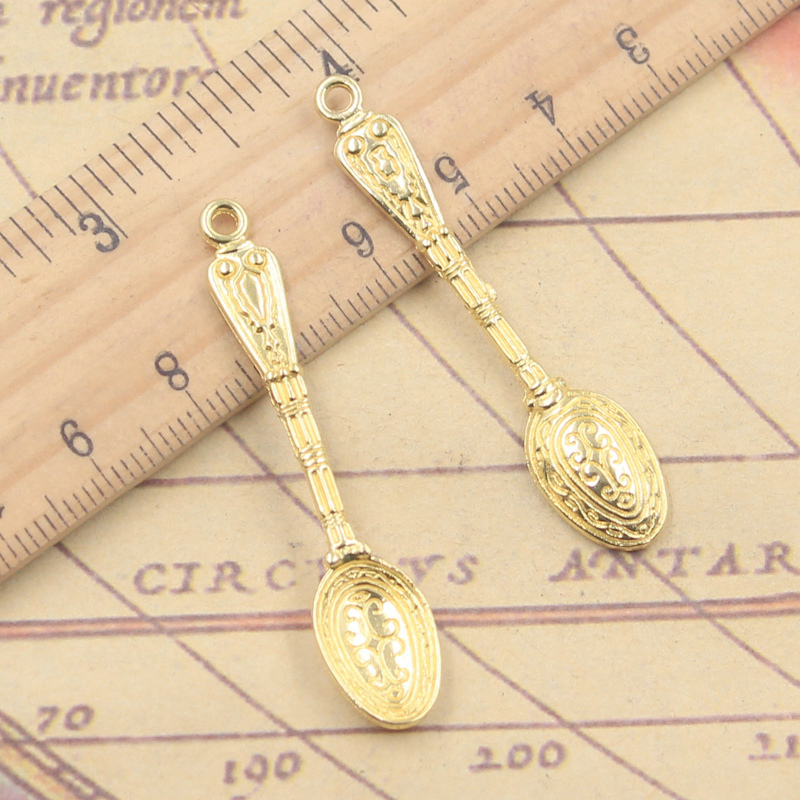 10pcs Charms Pattern Spoon 48x - Vintage Collectible Spoons reseña y precio
