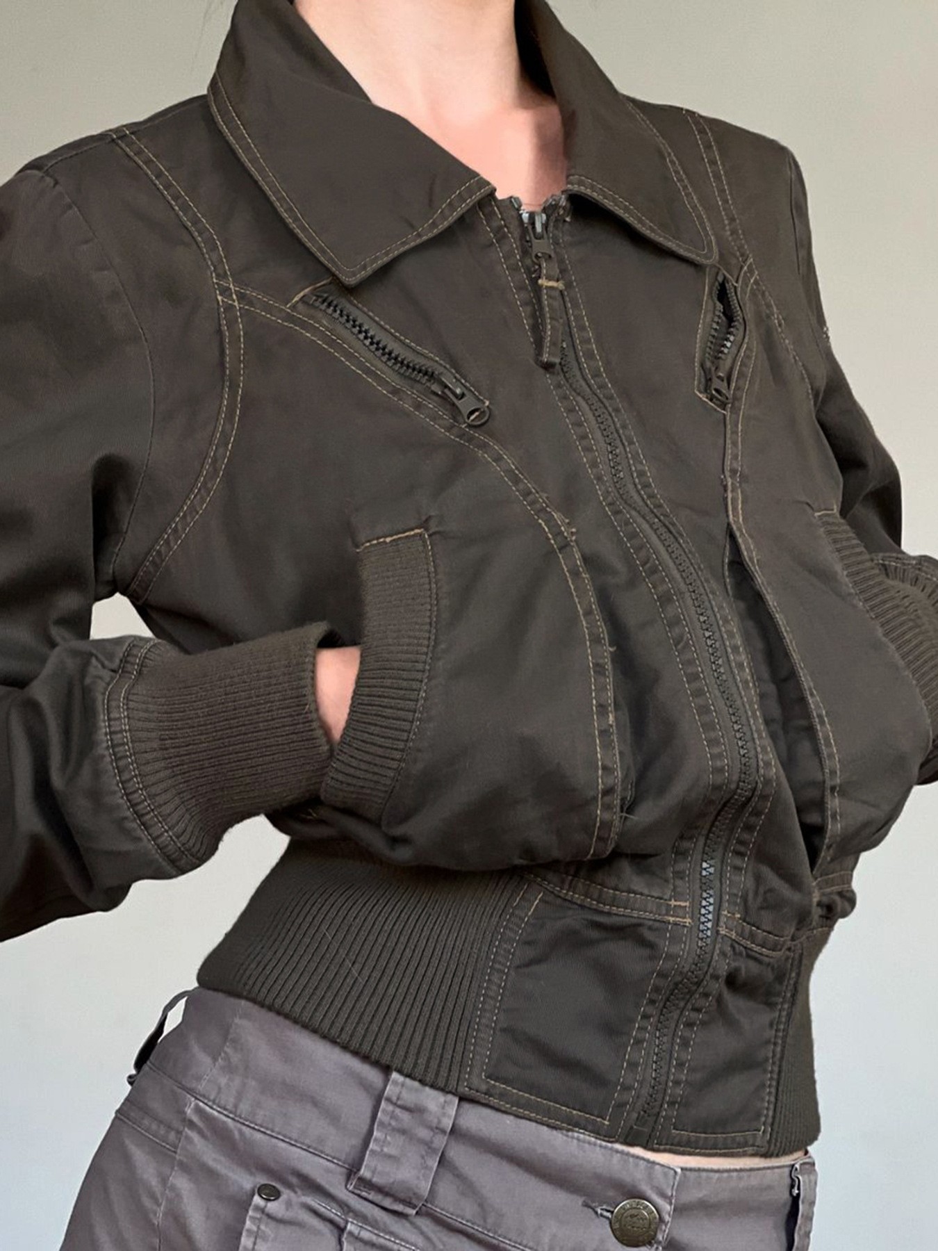 Summer Men's Clothing Slim Fit - Vintage Zipper reseña y precio