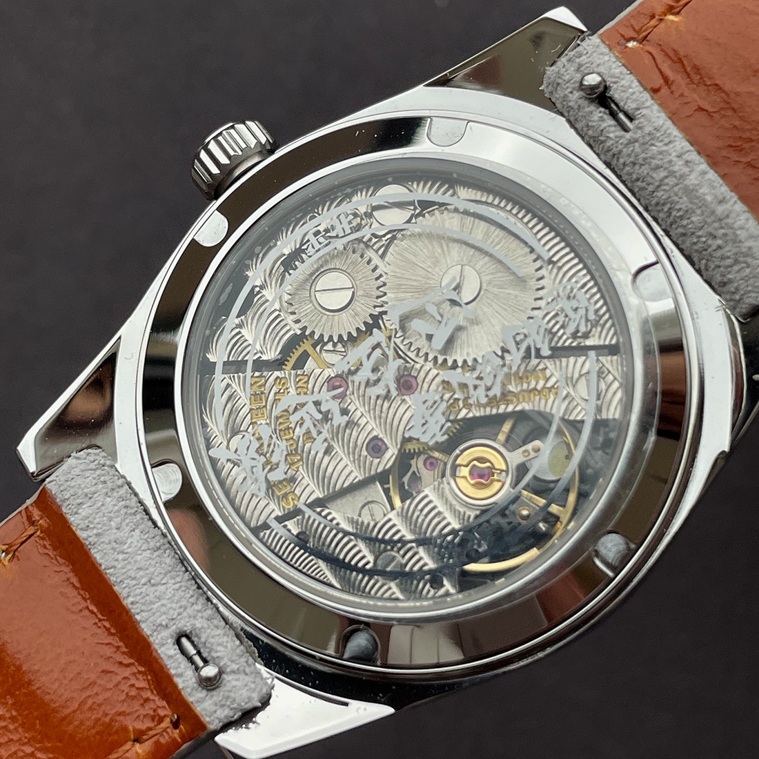 Merkur Watch Salmon Dial Watch - Vintage Collectible Watches reseña y precio