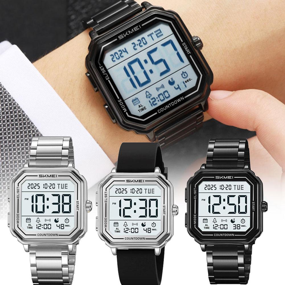 Vintage Digital Watch Stainles - Vintage Collectible Watches reseña y precio