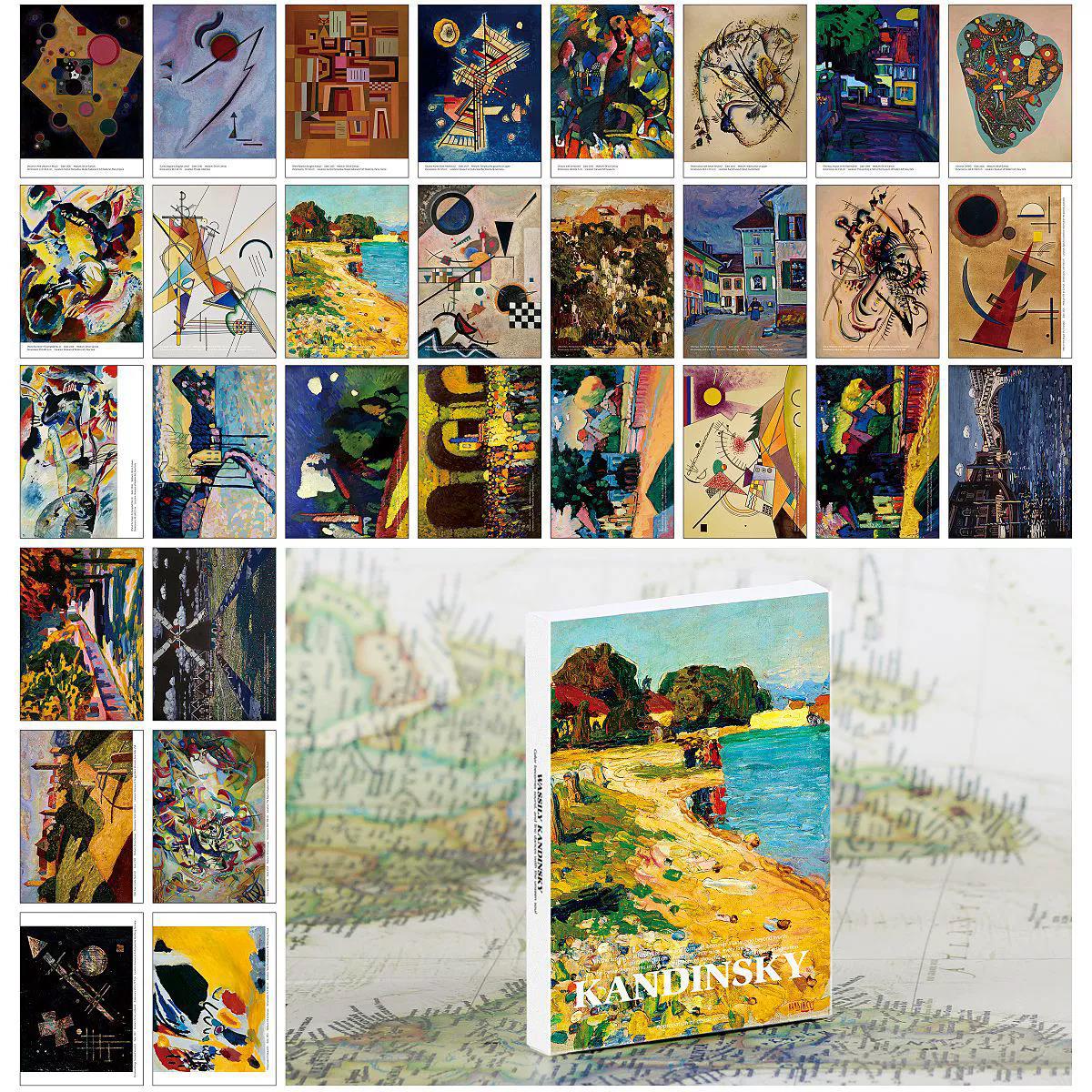 Wassily Kandinsky Art Postcard - Collectible Vintage Greeting Cards reseña y precio