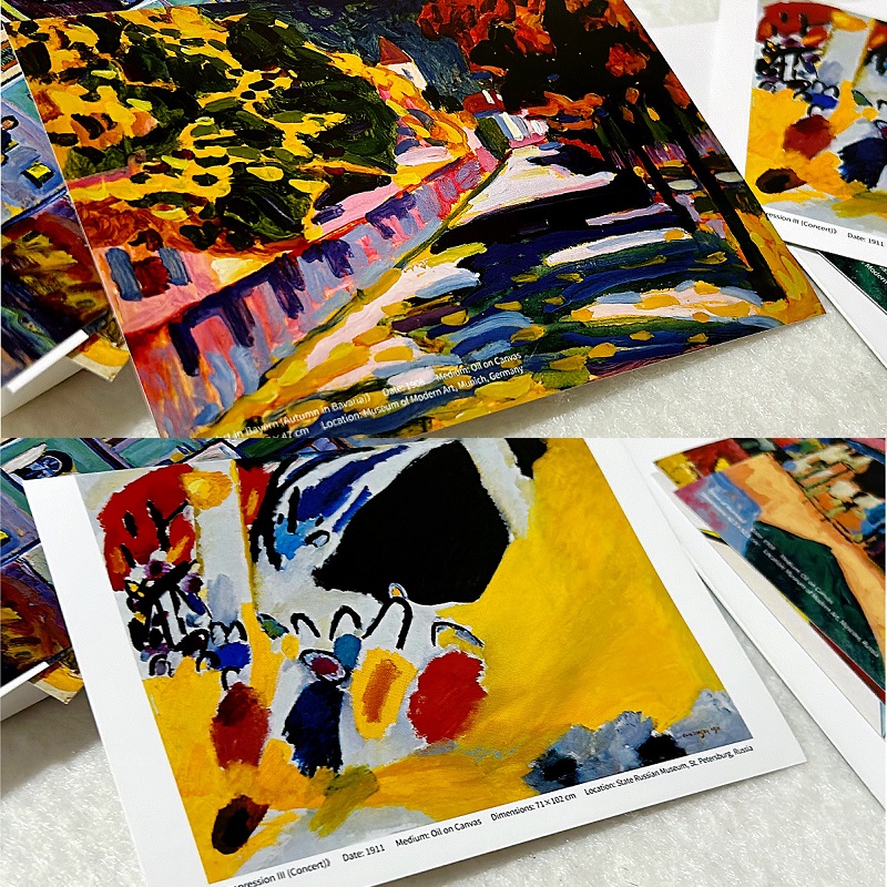 Wassily Kandinsky Art Postcard - Collectible Vintage Greeting Cards reseña y precio