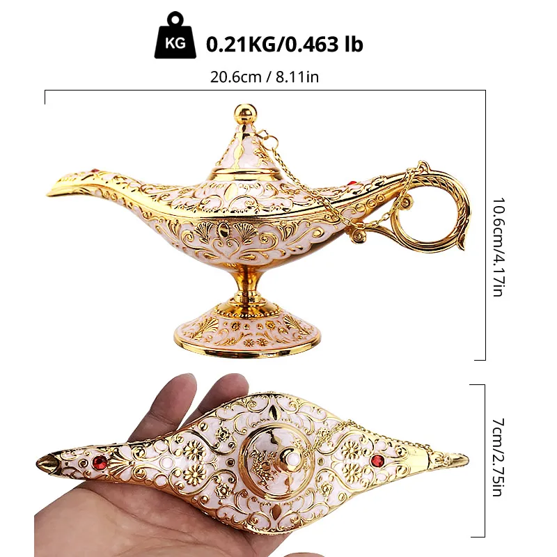 22cm Ornament Aladdin-Lamp Col - Collectible Vintage Lamps reseña y precio