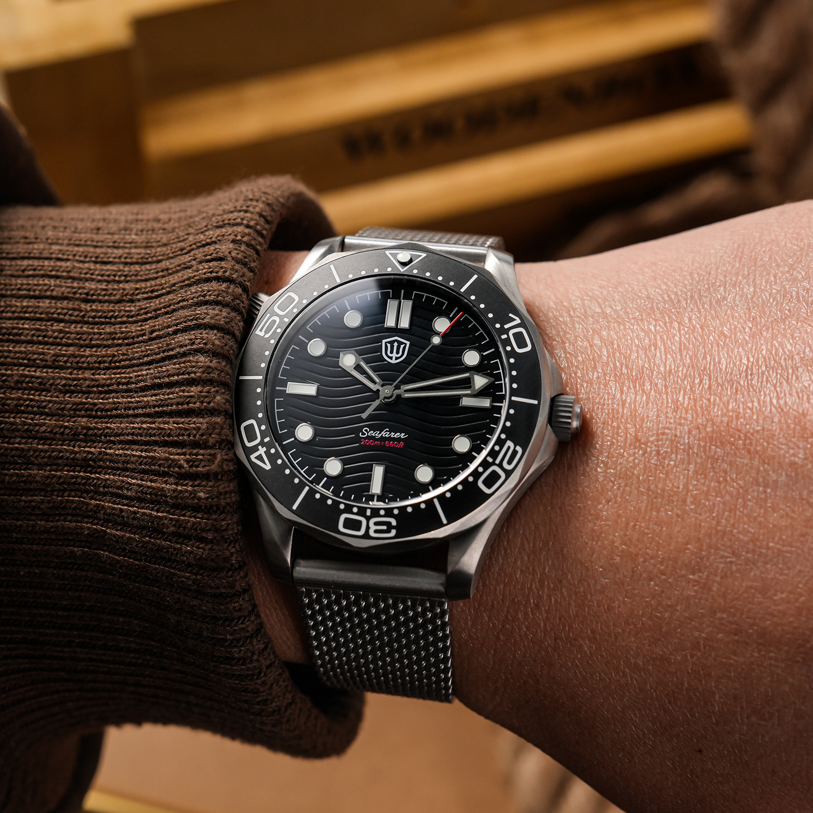 Watchdives 42mm Titanium Dive  - Vintage Collectible Watches reseña y precio