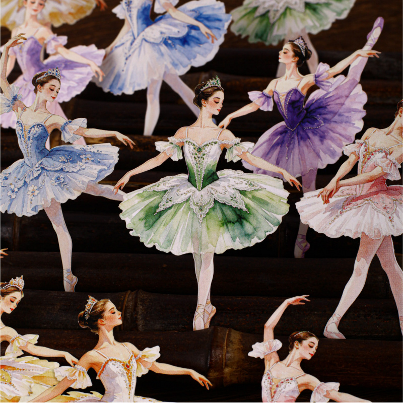 10 Sheets Vintage Ballet Dance - Vintage Things Collection reseña y precio