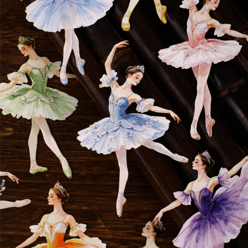 10 Sheets Vintage Ballet Dance - Vintage Things Collection reseña y precio