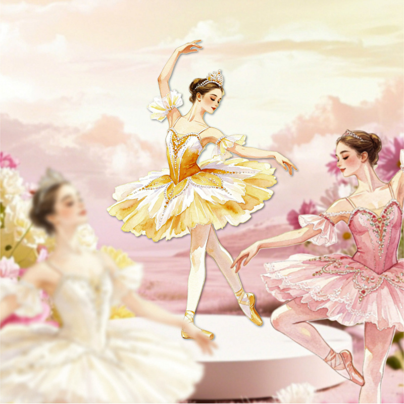 10 Sheets Vintage Ballet Dance - Vintage Things Collection reseña y precio