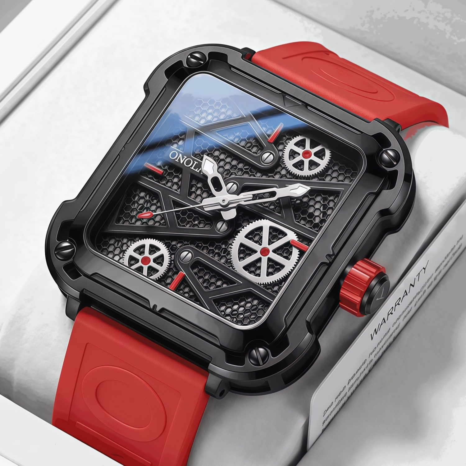 ONOLAWatch Men Skeleton Automa - Vintage Collectible Watches reseña y precio