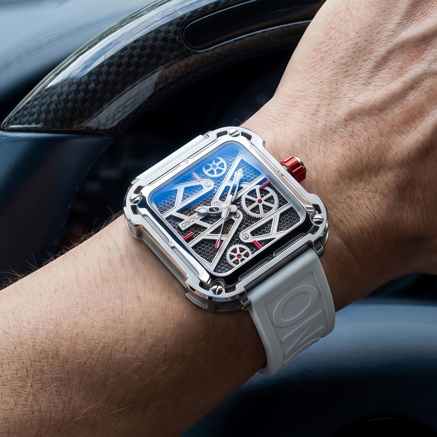 ONOLAWatch Men Skeleton Automa - Vintage Collectible Watches reseña y precio