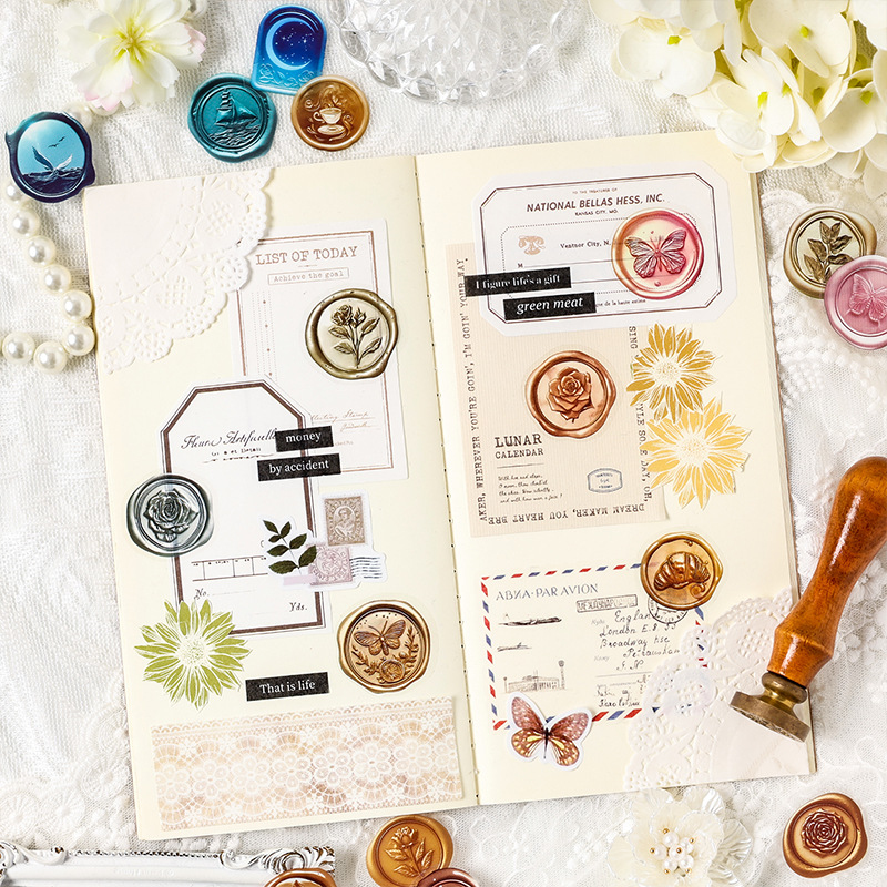 1pack/25Pcs Wax Seal Collectio - Vintage Things Collection reseña y precio