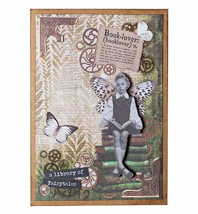 Vintage Roses Grunge Collectio - Collectible Vintage Greeting Cards reseña y precio